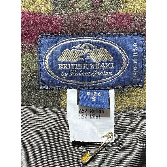 Vintage Women's British Khaki Jacket by Robert Lighton Made in the USA - Picture 5 of 6